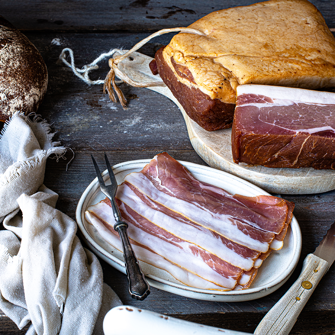 kk_Schinkenspeck Schinkenspeck vom nordhessischen Landschwein - am Stück