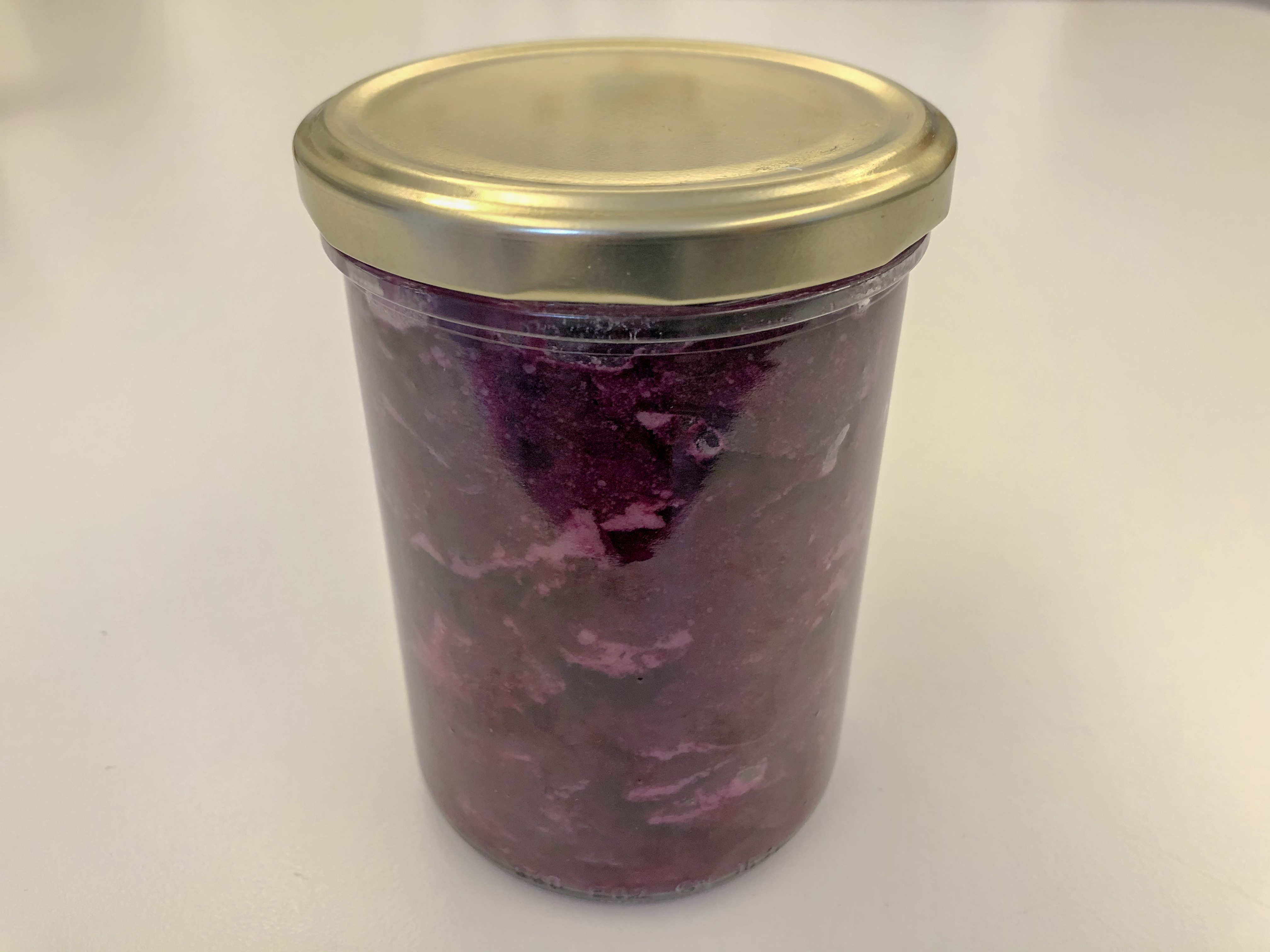 Apfelrotkraut Apfel-Rotkraut im Glas