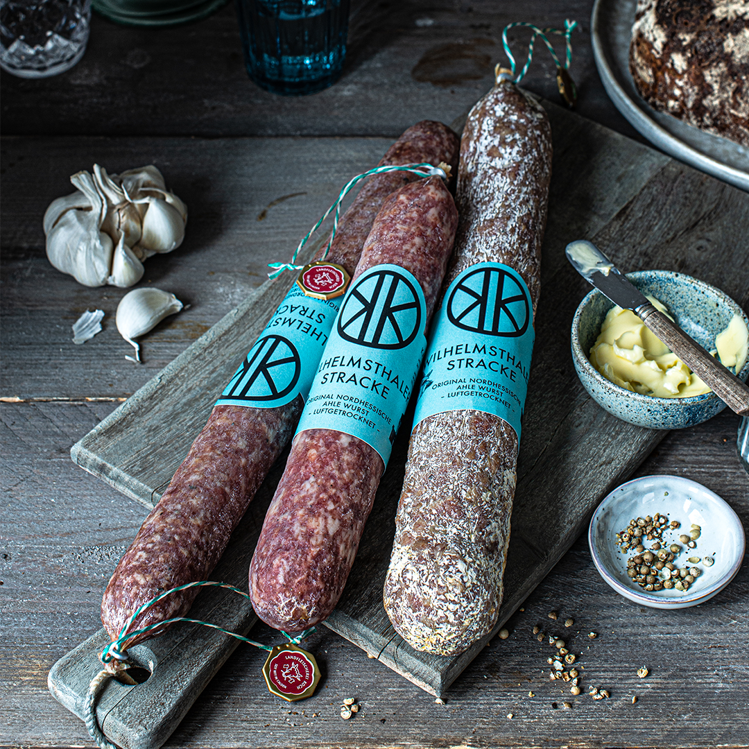 kk_WilhelmsthalerStracke Die dicke Wilhelmsthaler Stracke – Ahle Wurst 6 Monate naturgereift