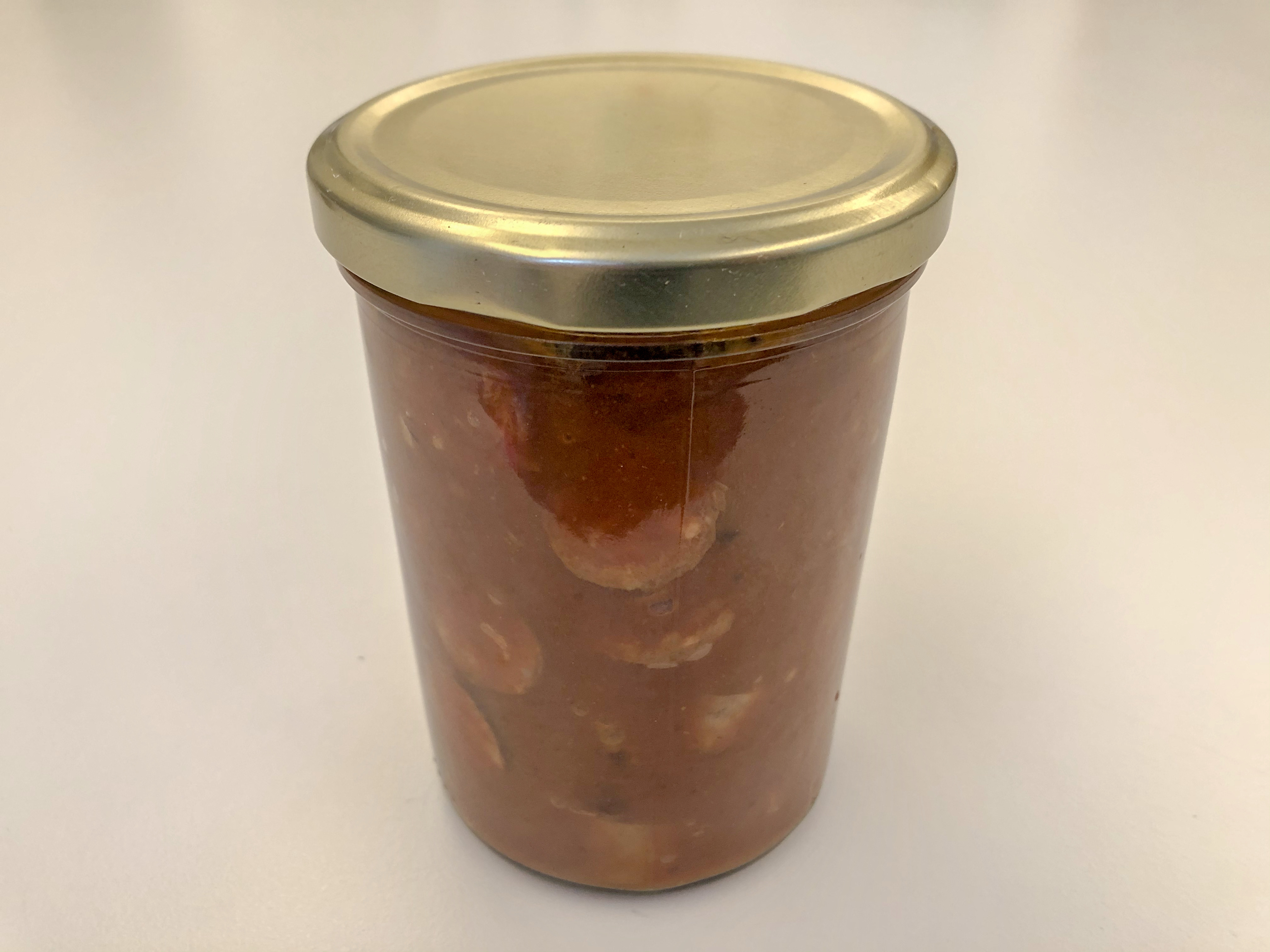 Currywurst Curry-Wurst im Glas