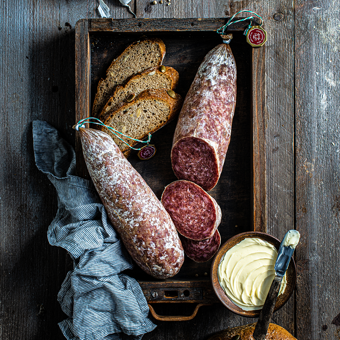 kk_Feldkieker Wilhelmsthaler Feldkieker – kleine Keule – Ahle Wurst 6 Monate naturgereift